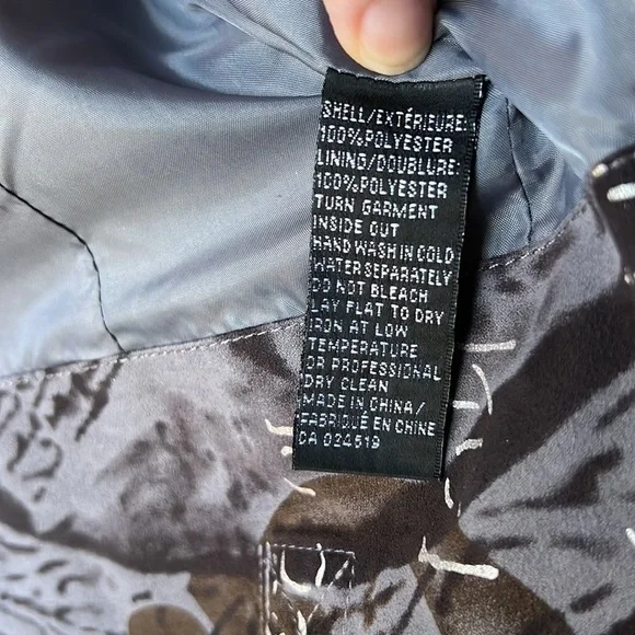 Orly Grey with Black Pattern Spring/Fall Jacket - Picture 6 of 11